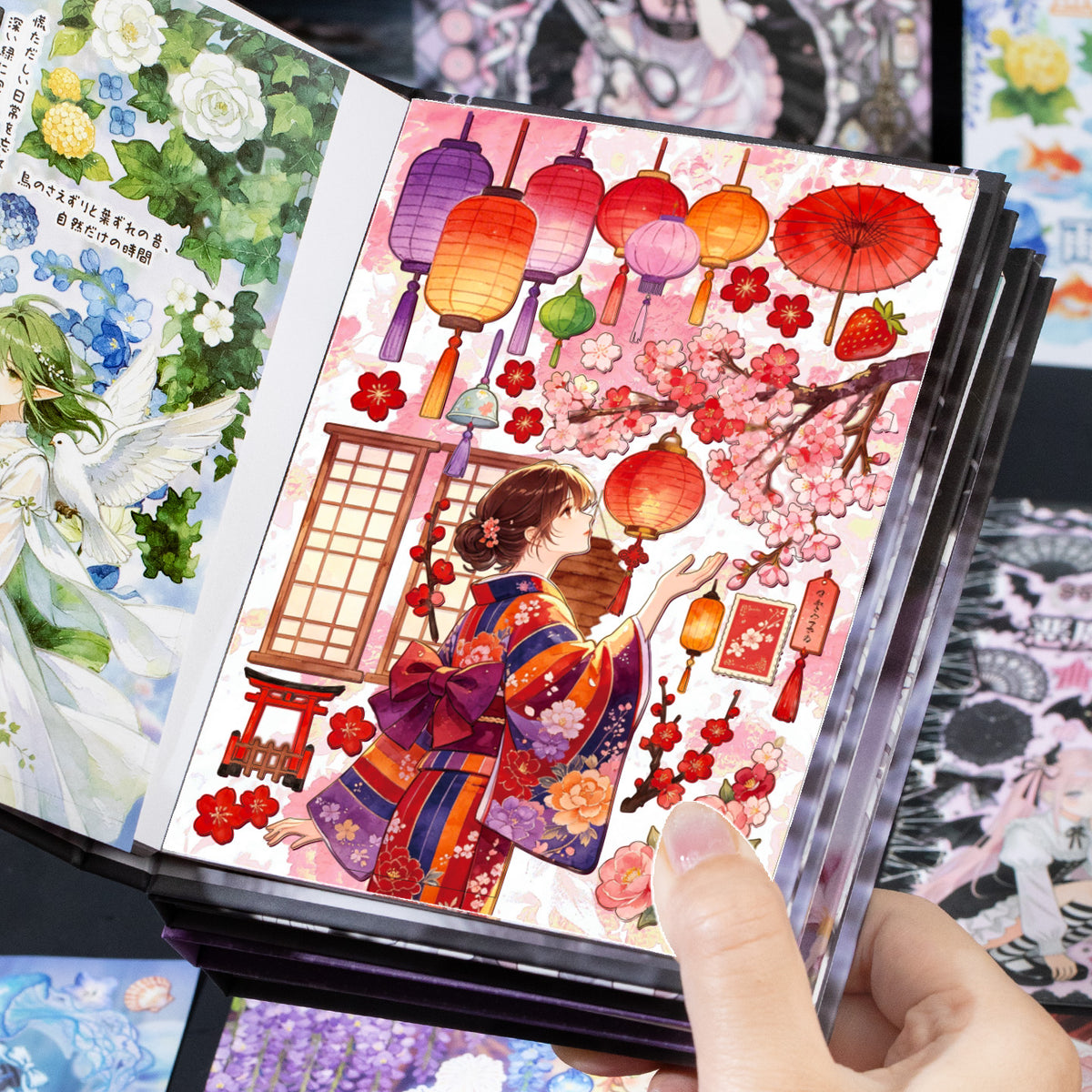 Multiple Tales Character Pre-cut Sticker Book