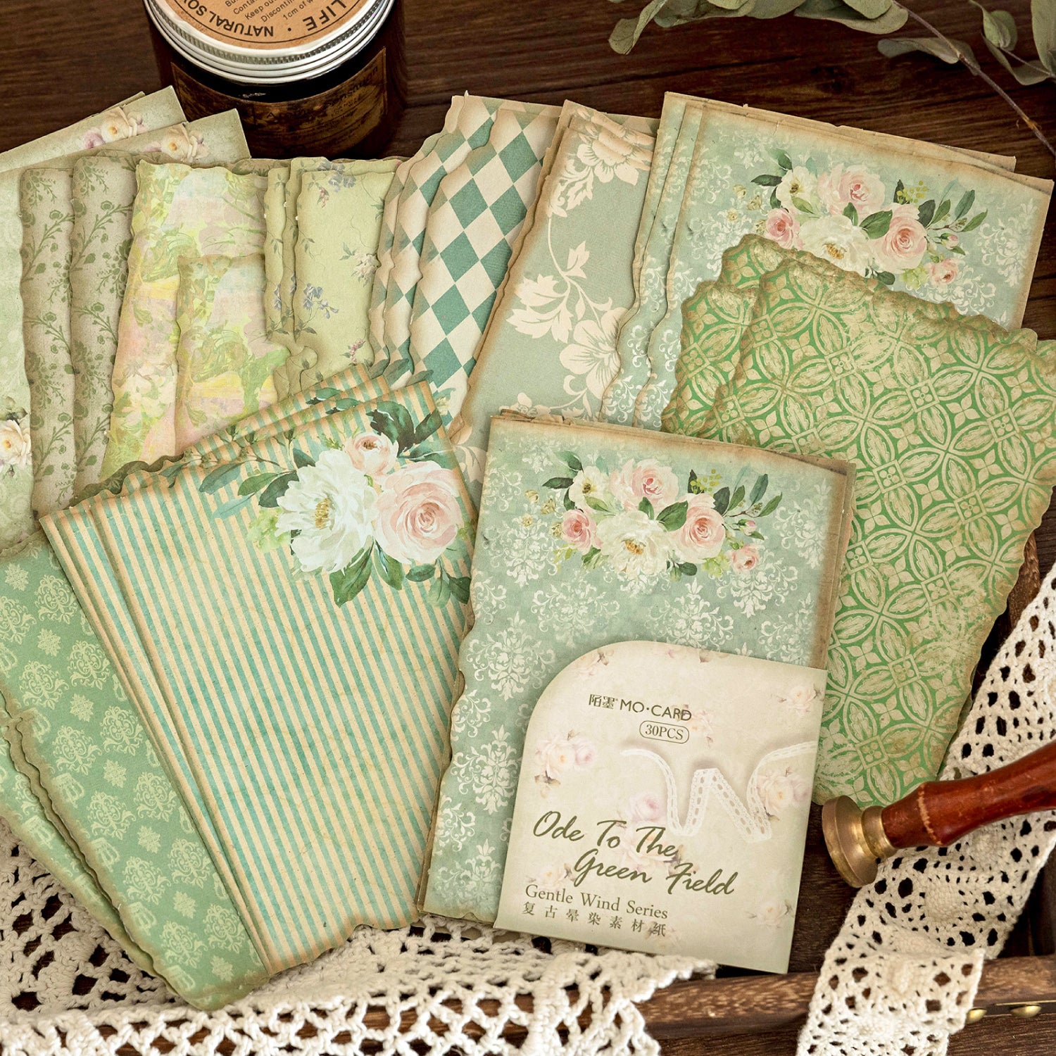 The Gentle Breeze Scrapbooking Paper decorative tape for journaling and scrapbooking