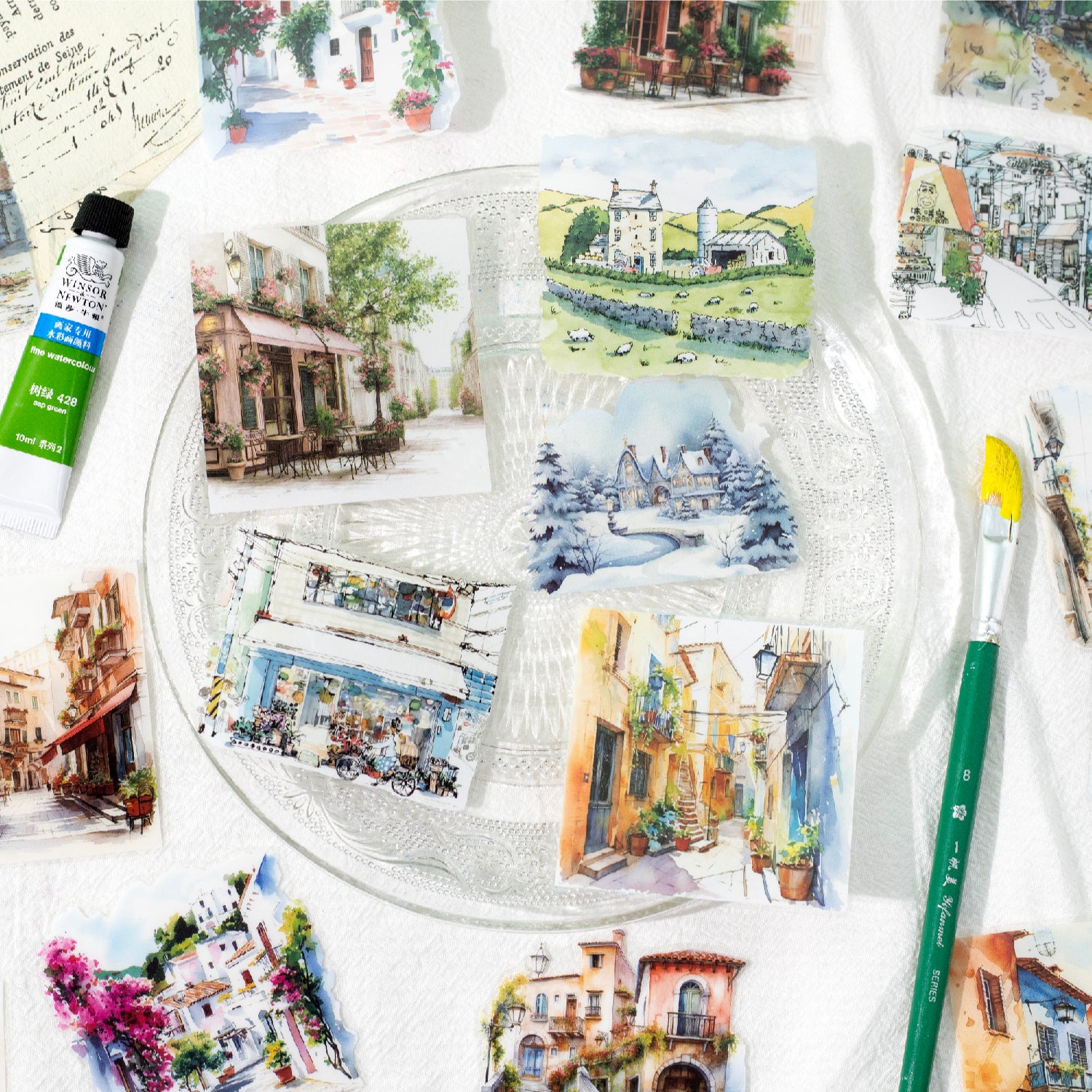 Nordic Landscape PET Sticker