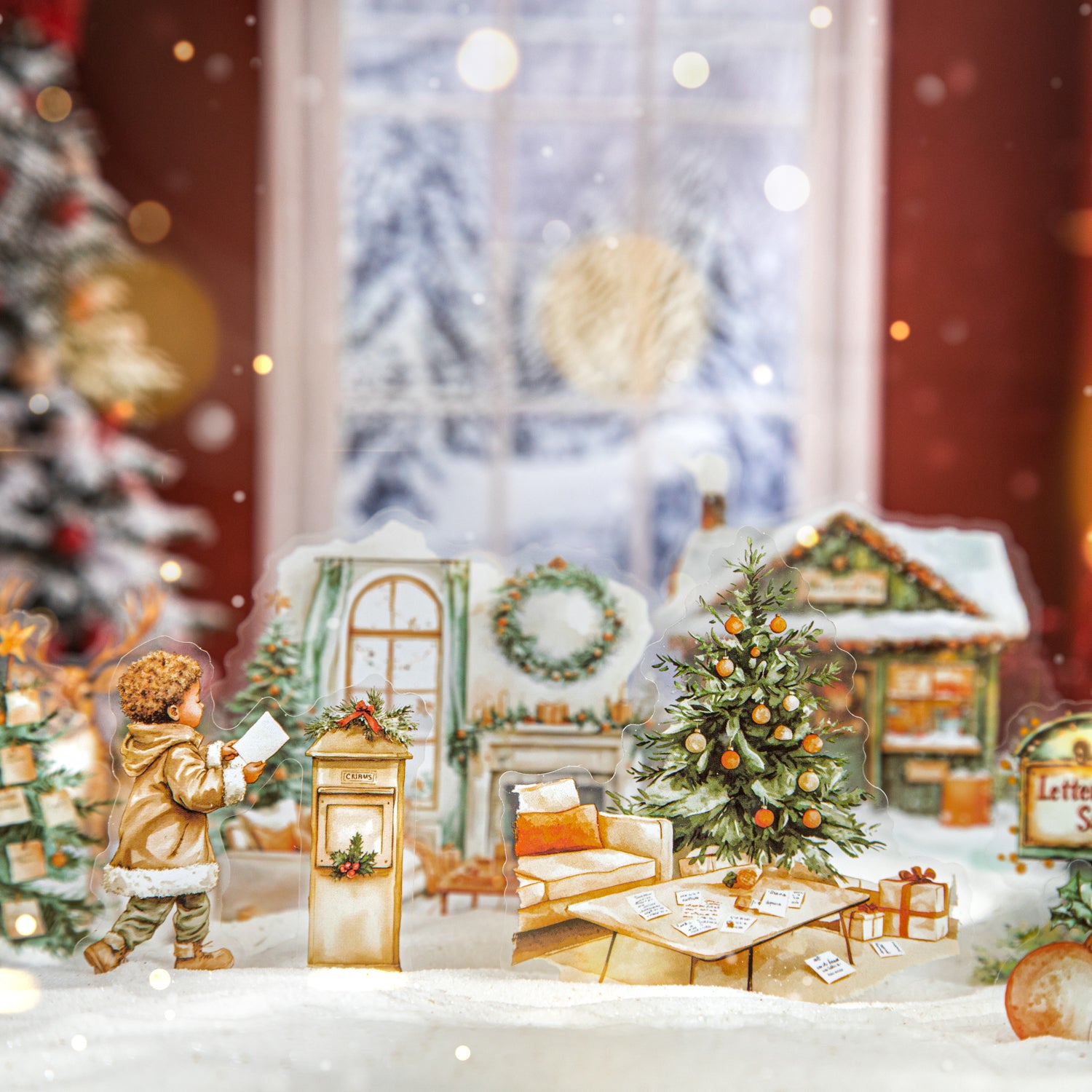 Spend Christmas Together PET Sticker