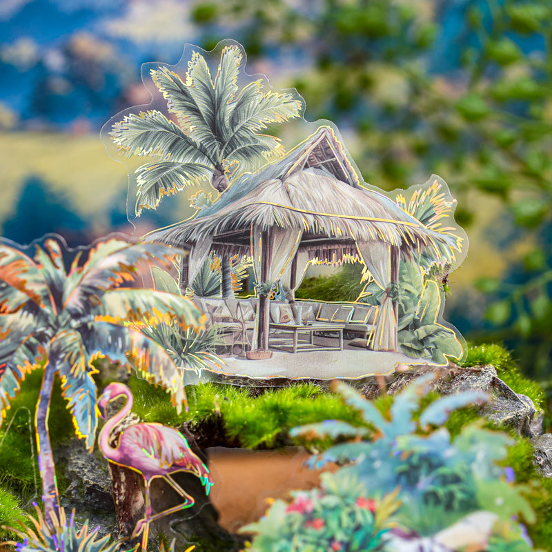 Summer Trip PET Sticker