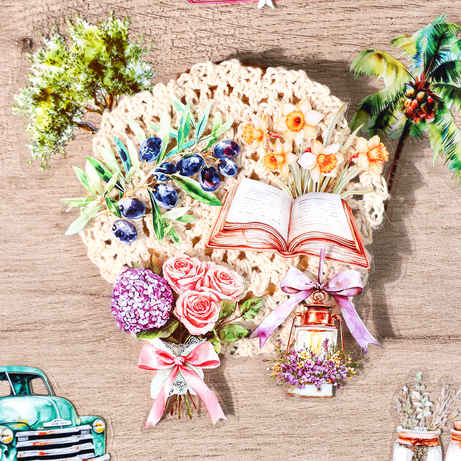 Encountering In A Small Town PET Sticker