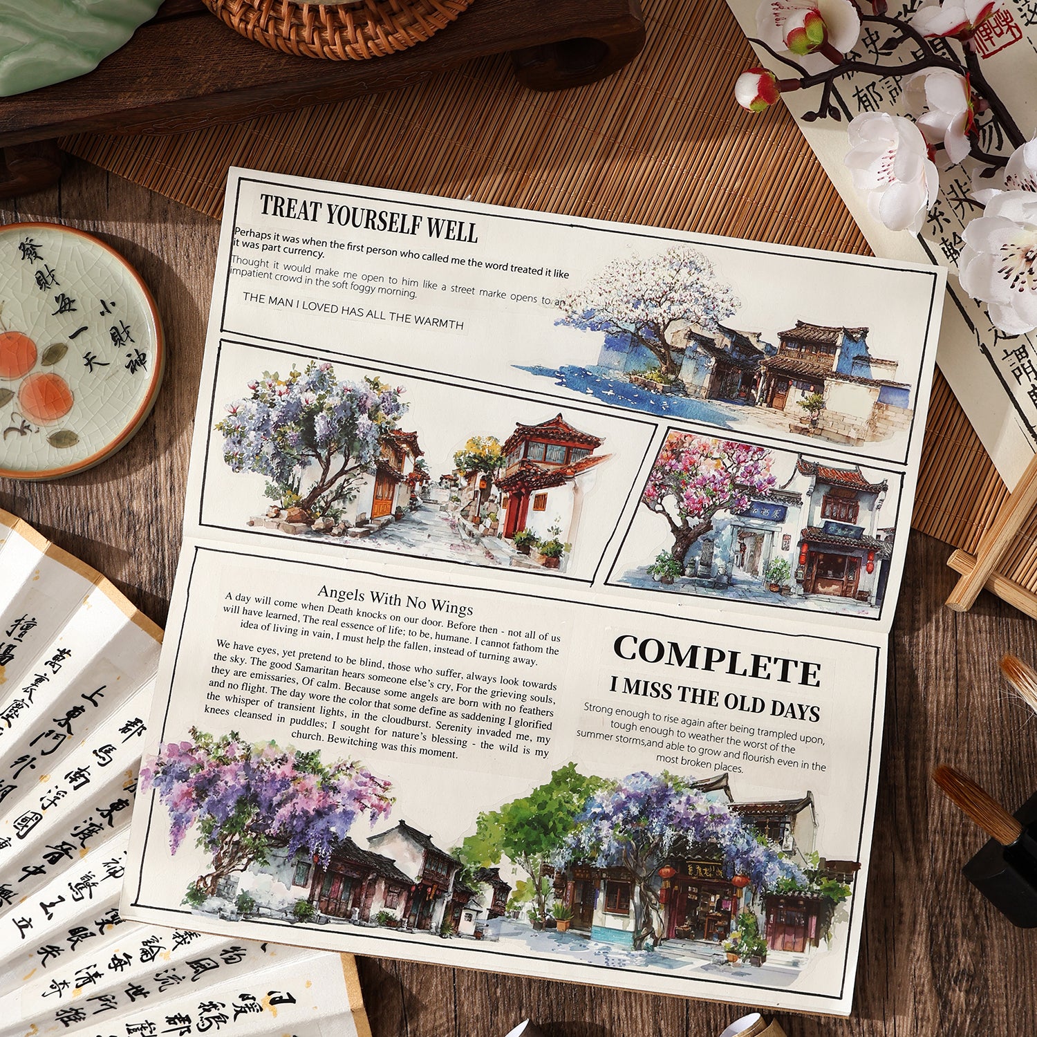 Cloud Court of Ten Provinces PET Sticker