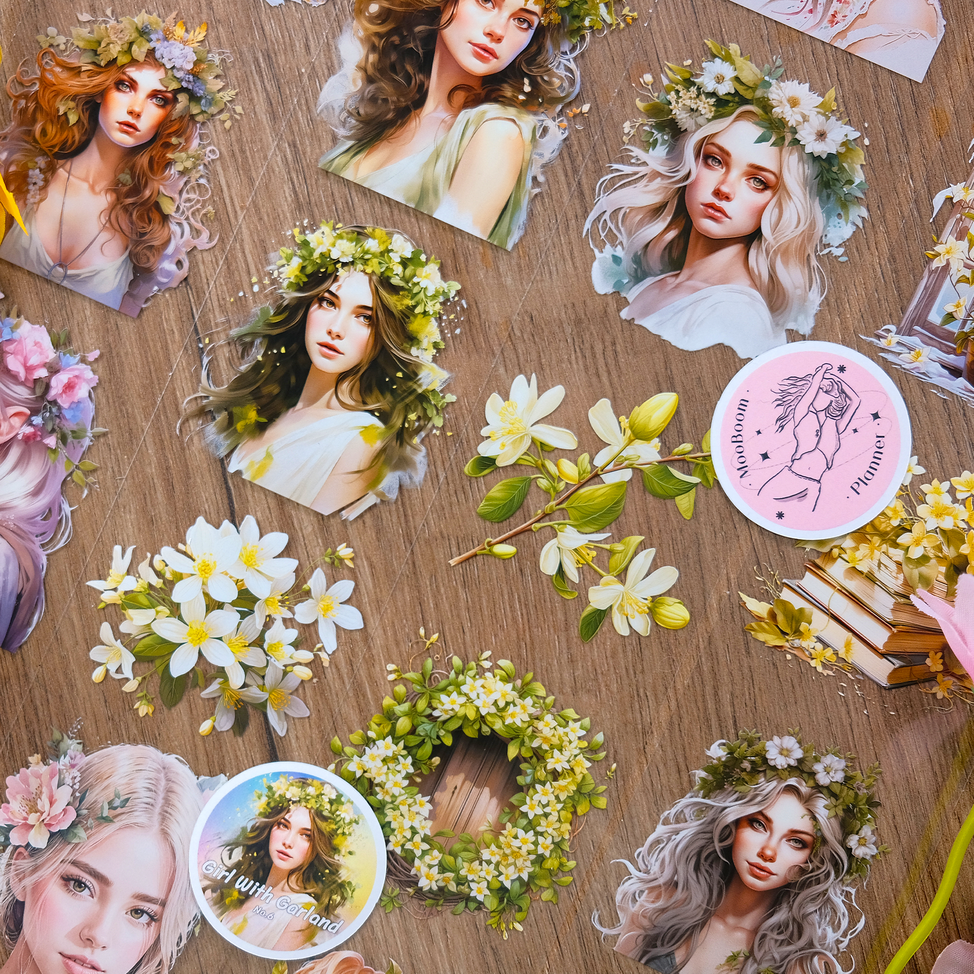 Girl With Garland PET Tape