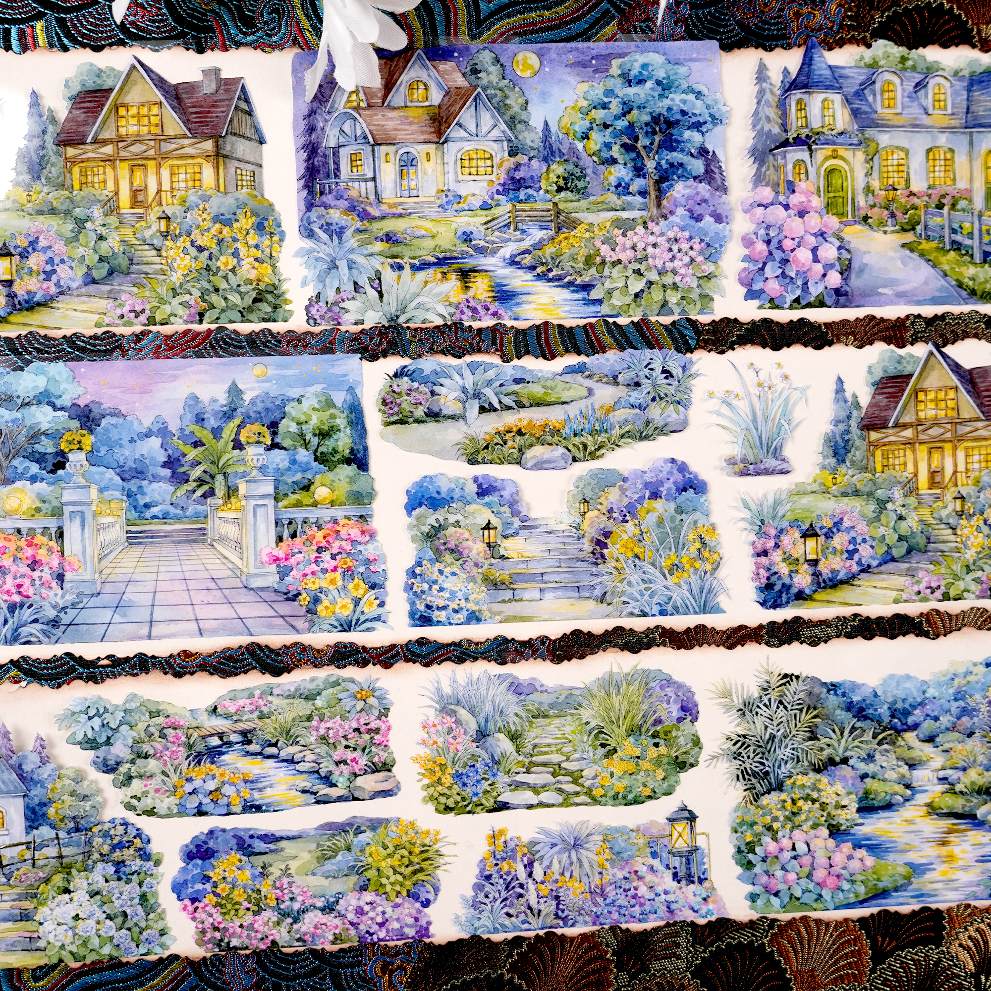 【XT】Moonlit Courtyard Landscaping Tape