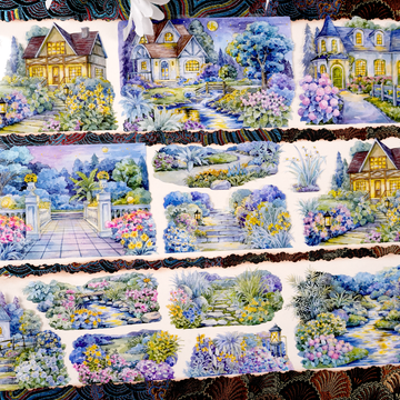 【XT】Moonlit Courtyard Landscaping Tape