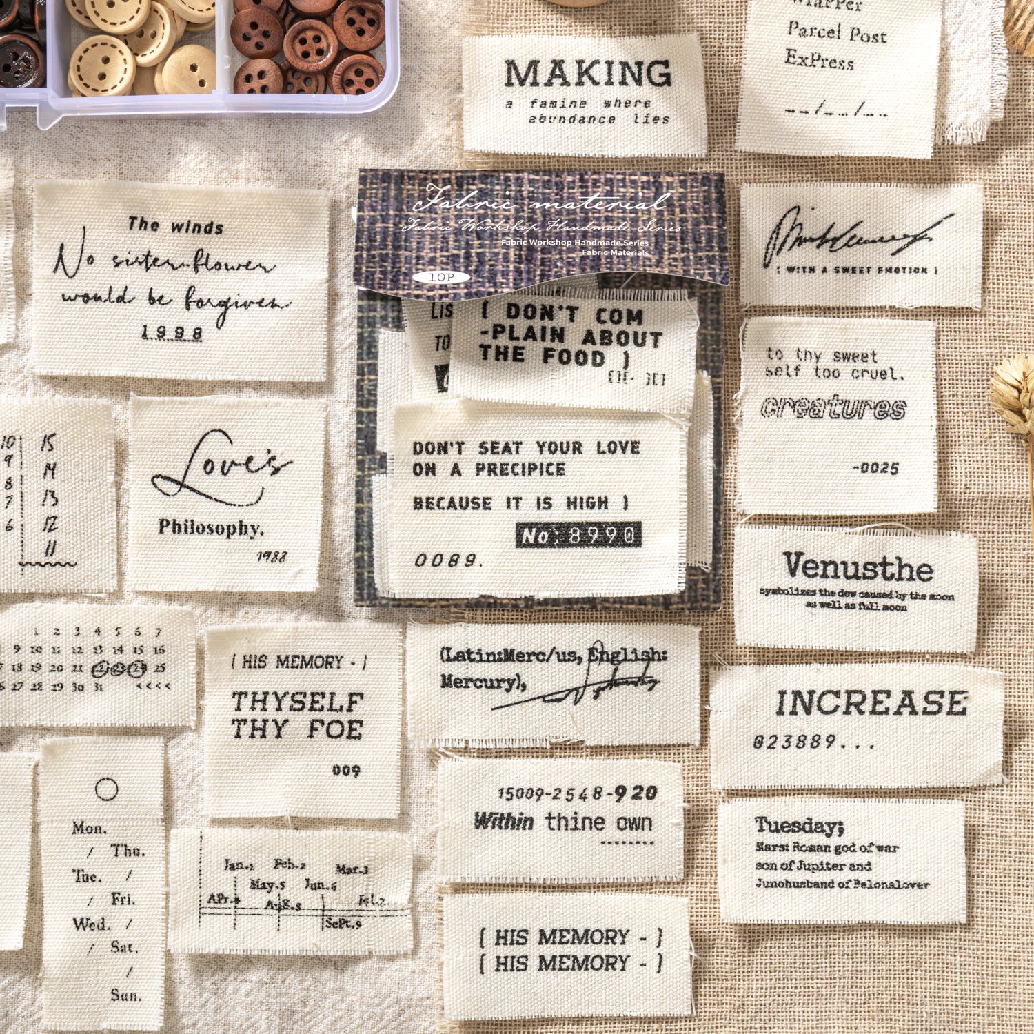 Cloth Workshop Scrapbooking Cloth