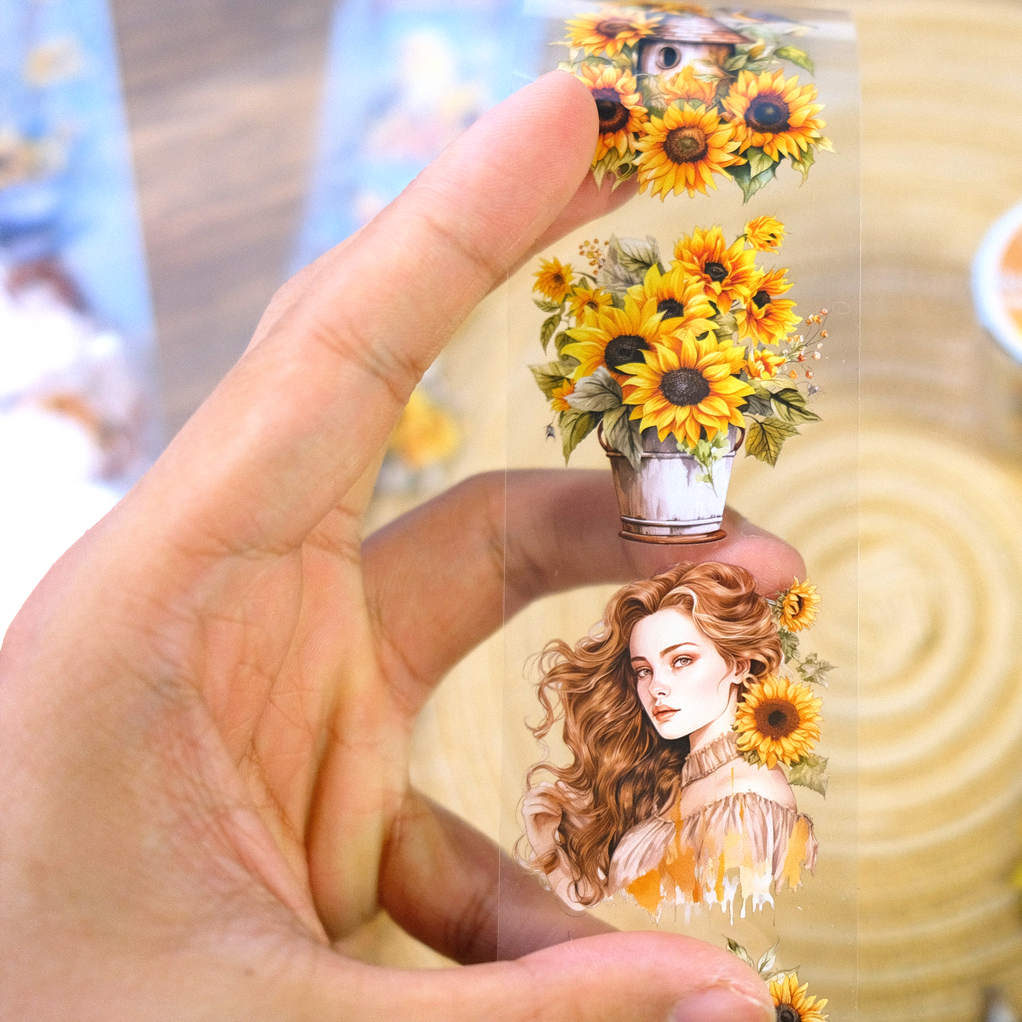 Love Sunflower PET Tape | MOOBOOM Design
