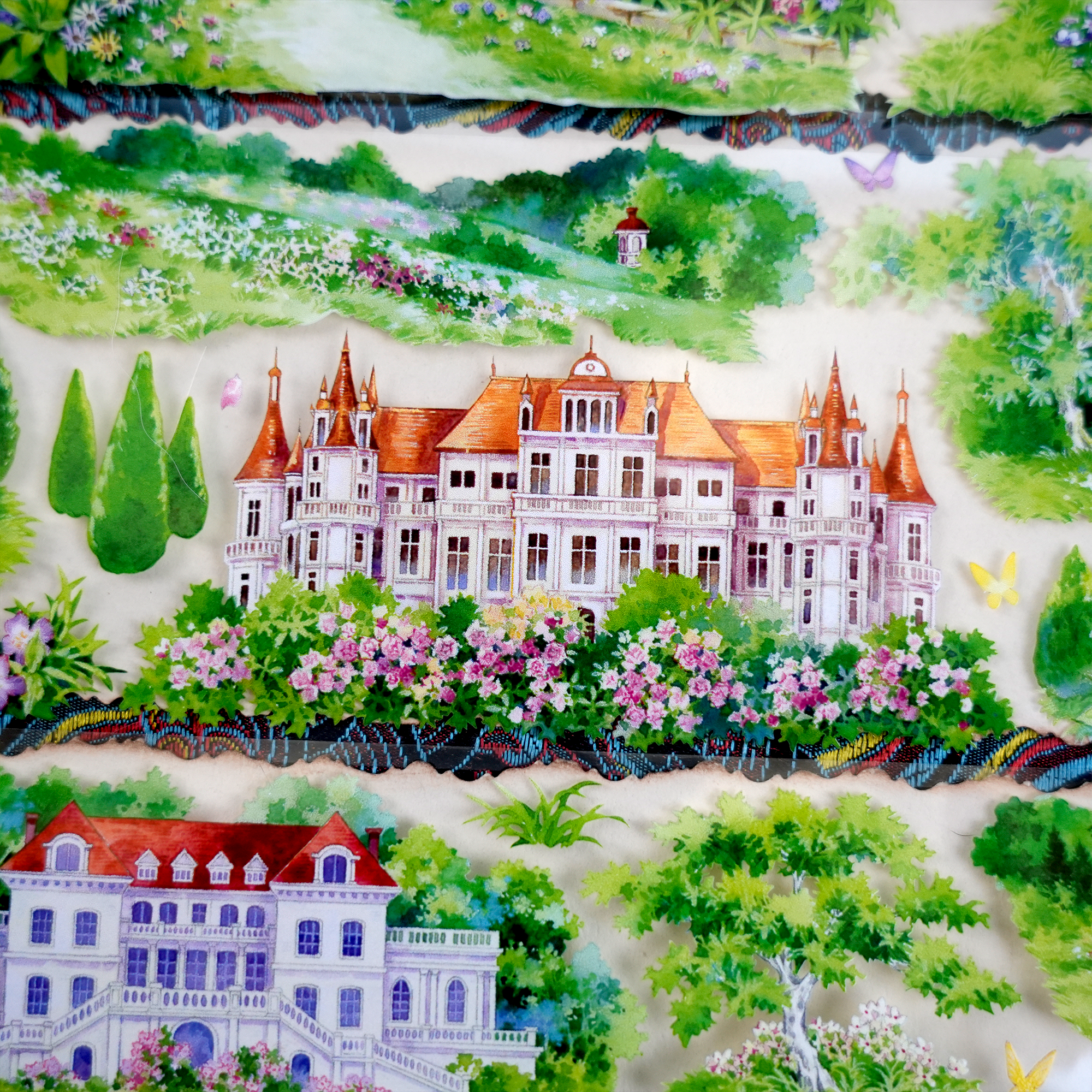 【Paper Domain】Song of the Green Corridor Landscaping PET Tape (8cm*5M)