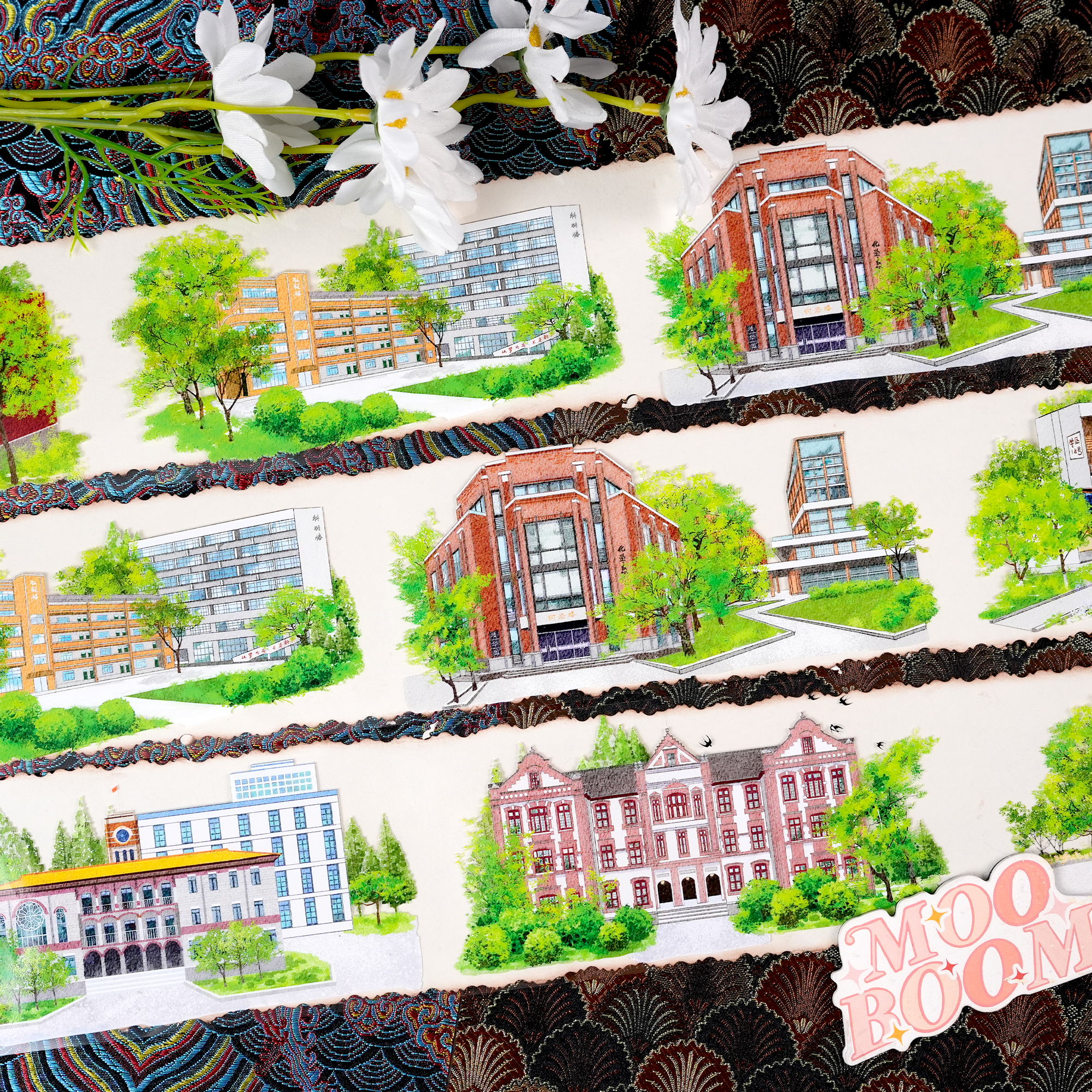 Teaching Building Landscaping Tape