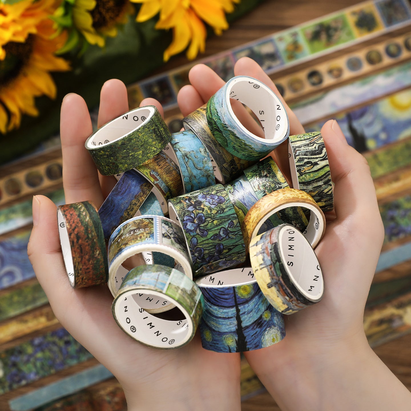 Van Gogh Theme Washi Tape