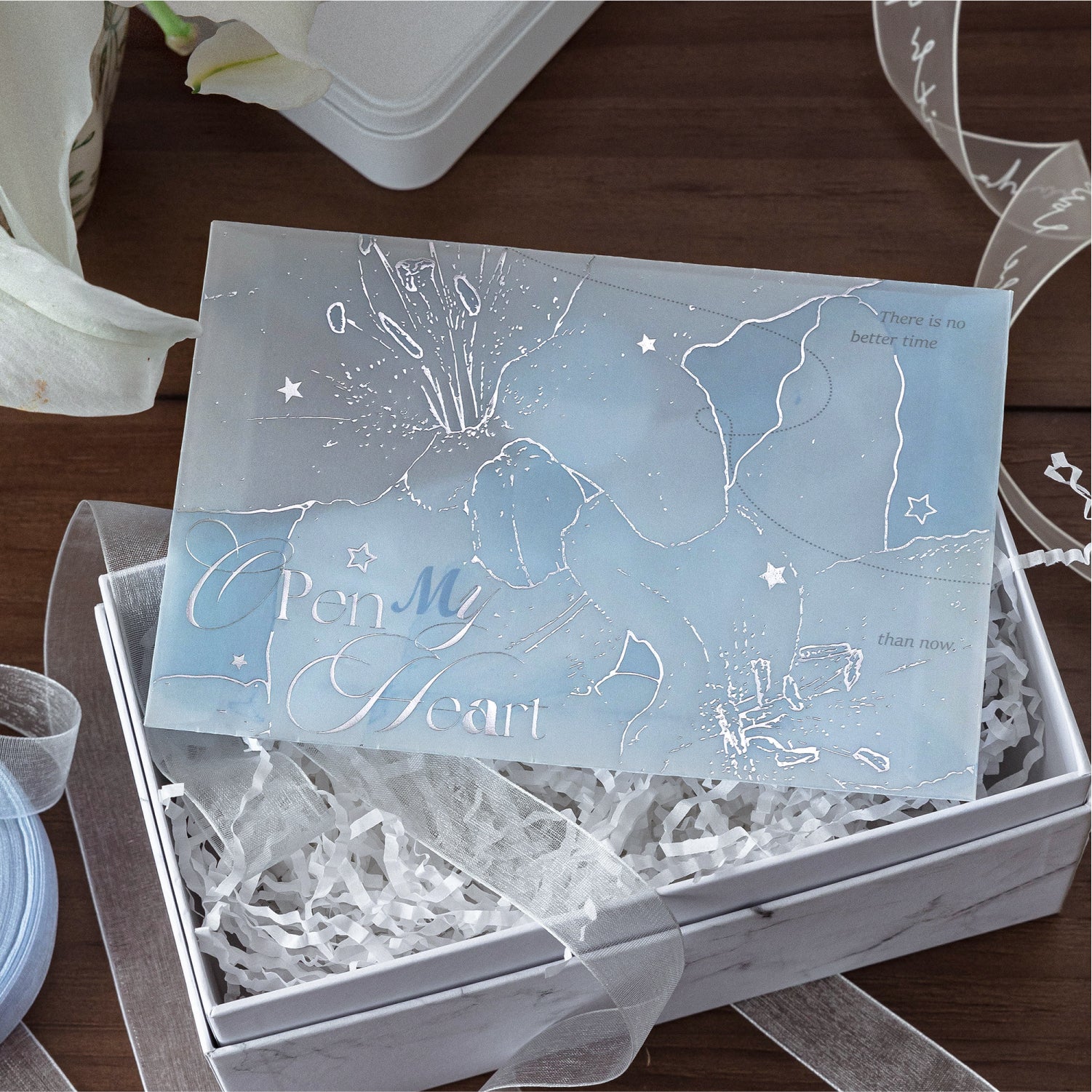 A Letter from the Lilies Vellum Envelope