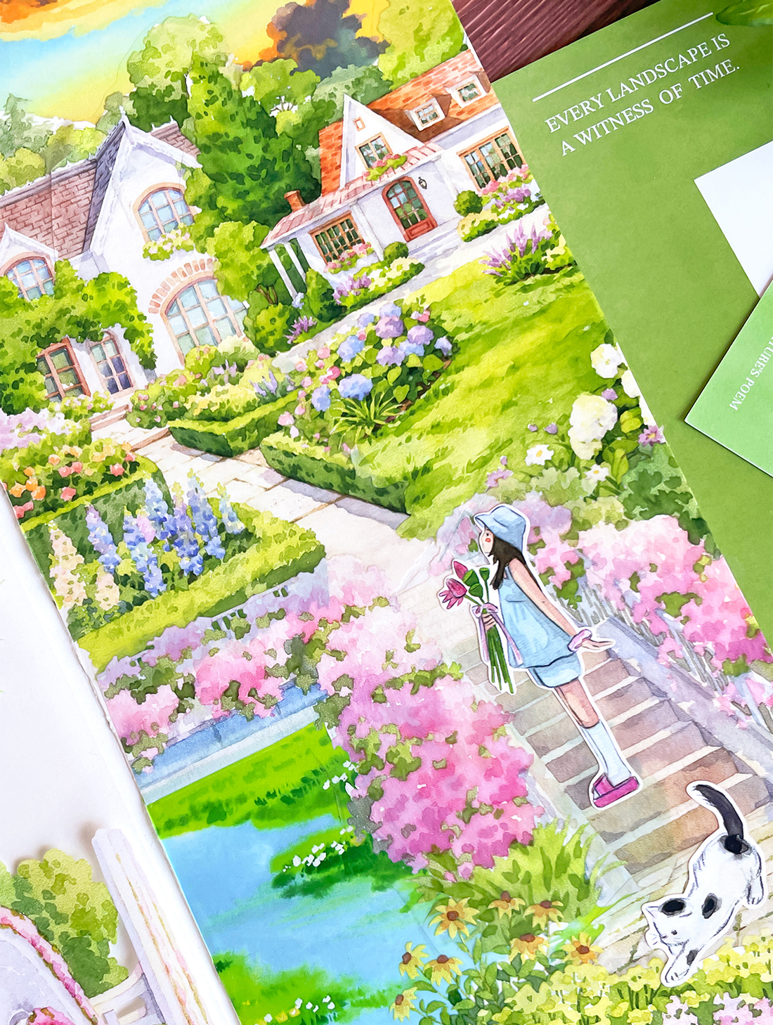 【NEW Studio】Blooming Corridor Landscaping Tape