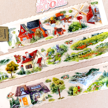 【NEW Stuido】Red House Valley Landscape PET Tape