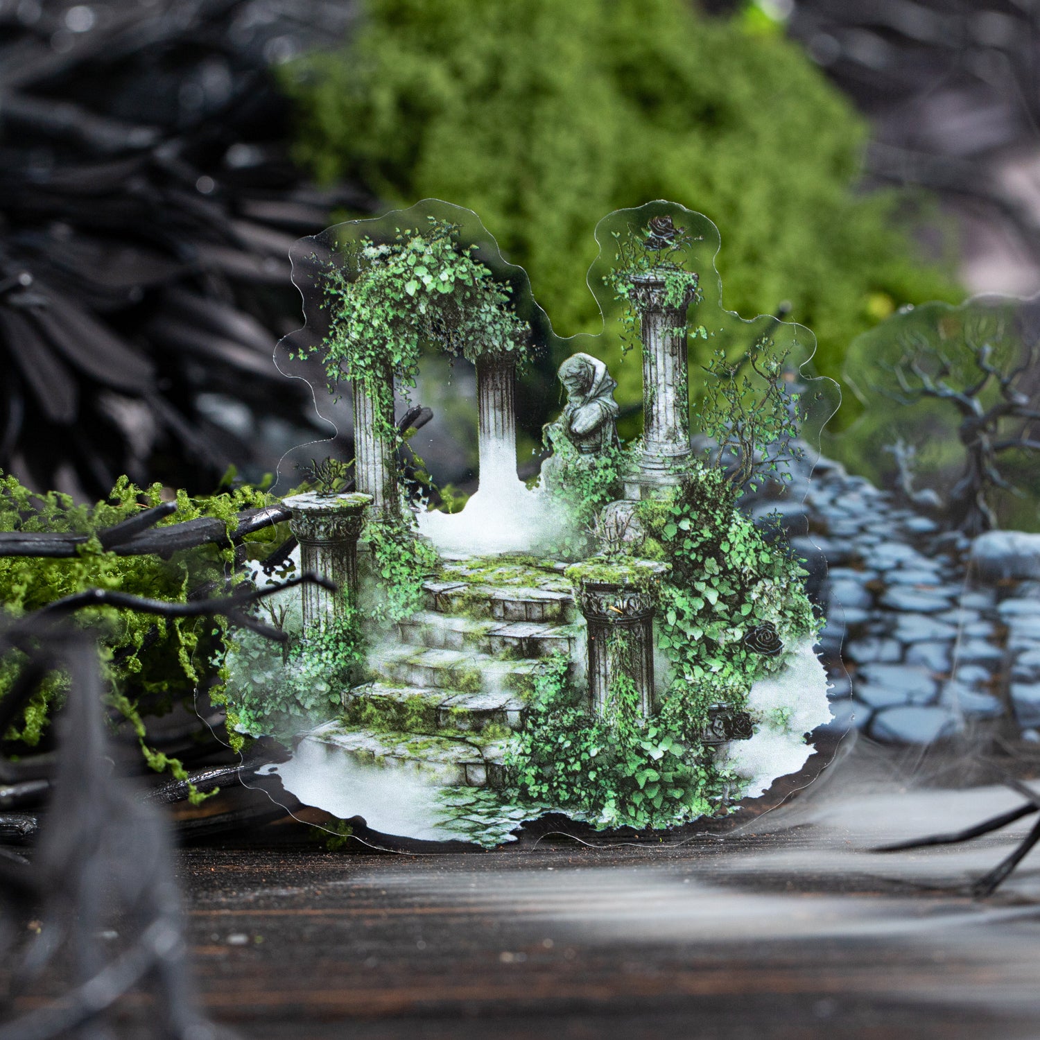 Abandoned City PET Sticker