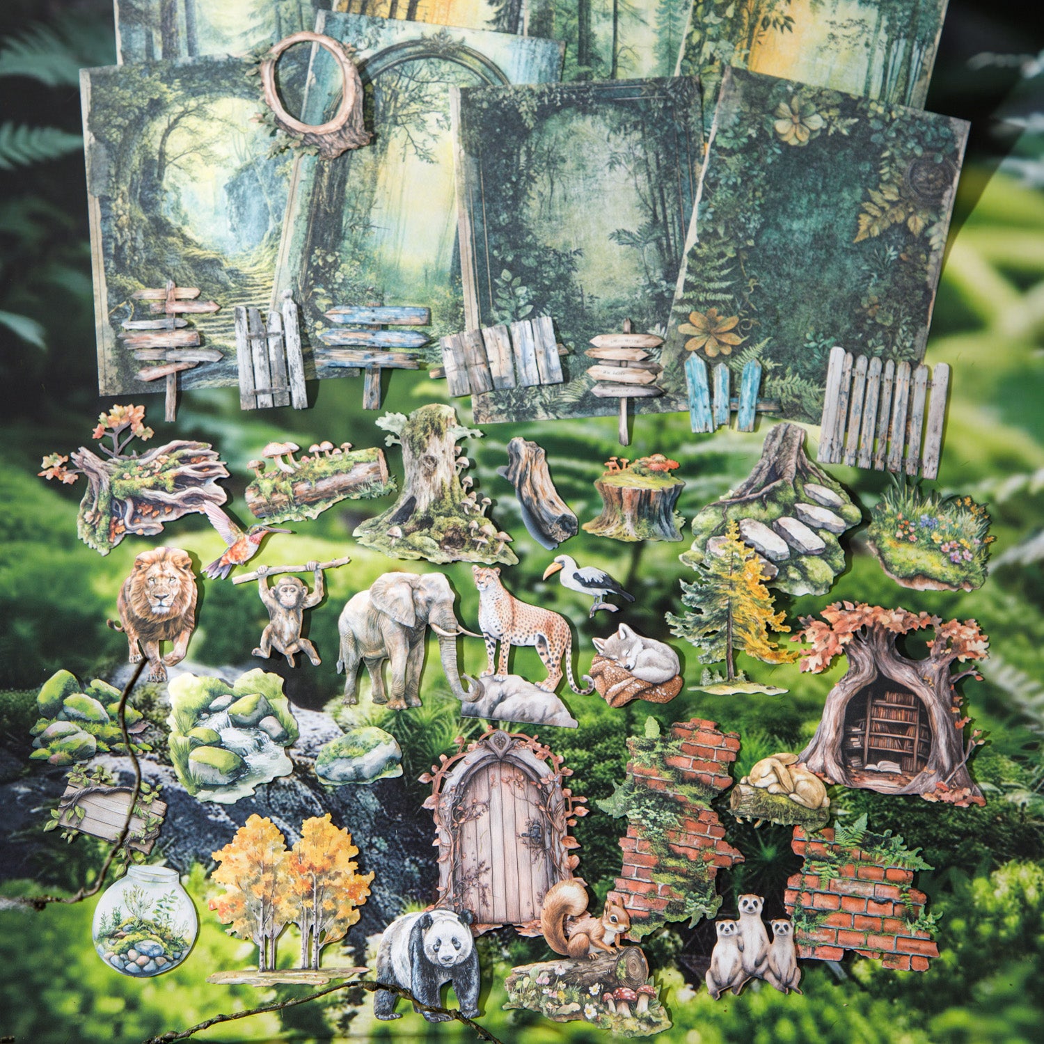 Jungle Adventure Sticker Pack