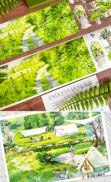 【NEW Studio】Forest Picnic PET Tape (7cm x 170cm)