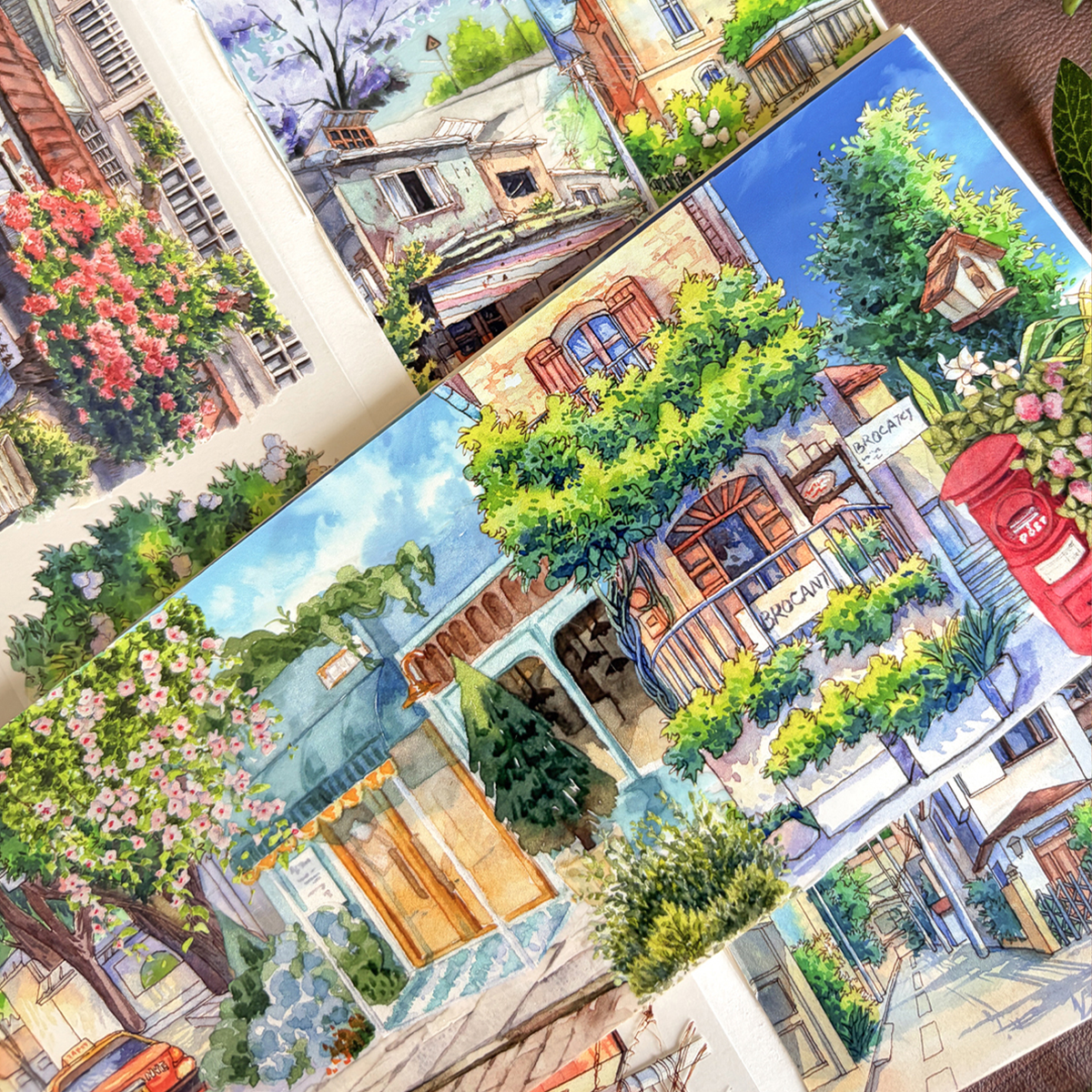 【NEW Stuido】Street and Spring Villa Landscape PET Tape