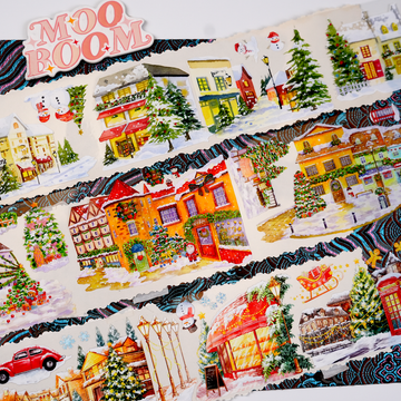 【ZERO】Christmas/Holiday/Halloween Landscaping Tape (8 Styles)(Whole Roll Tape)