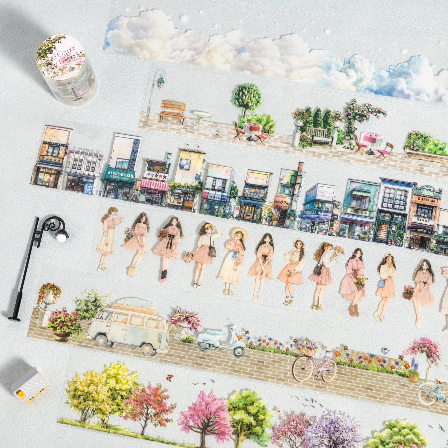 Corner Encounter PET Tape