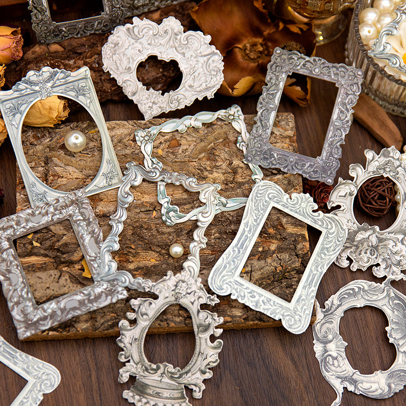 Classical Romantic Border Scrapbook Paper