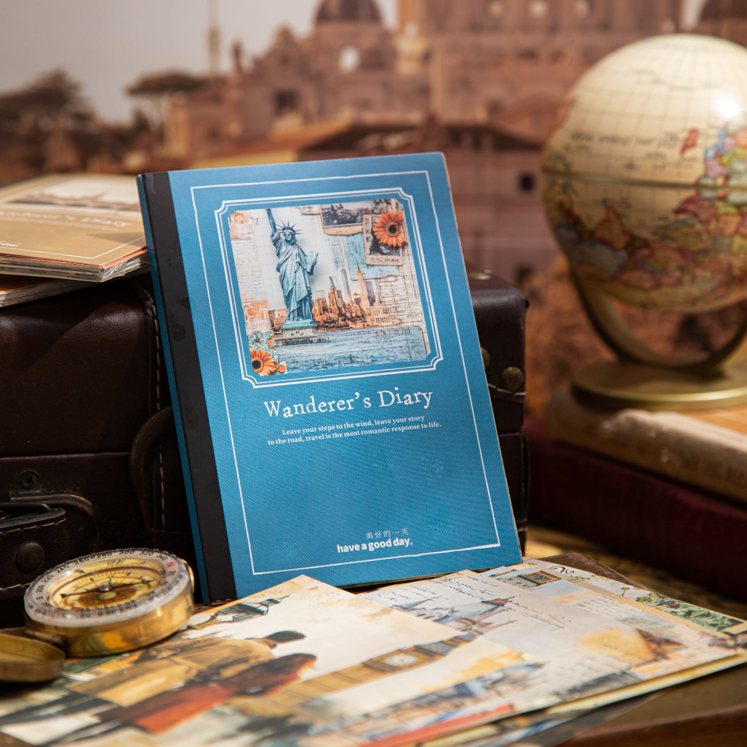 Wanderer's Diary Scrapbooking Paper