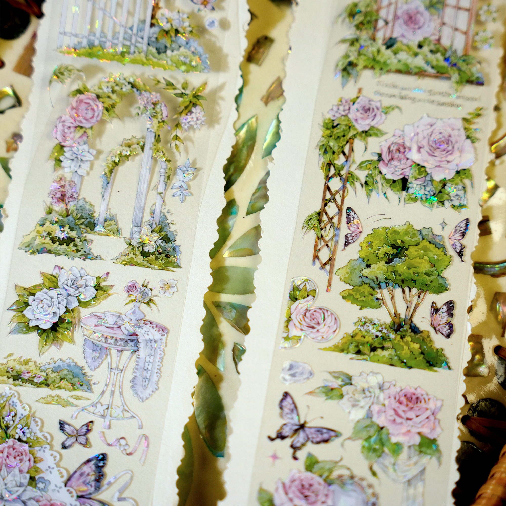 OKTM  Dreams Among Flowers PET Tape (6cm*100cm)