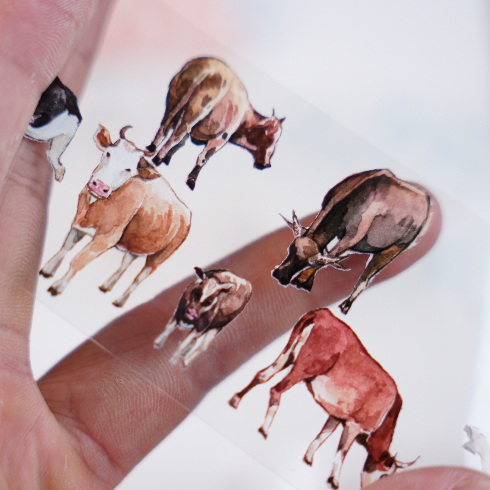 【ZERO】Animal Landscaping Tape (8 Styles)(Whole Roll Tape)