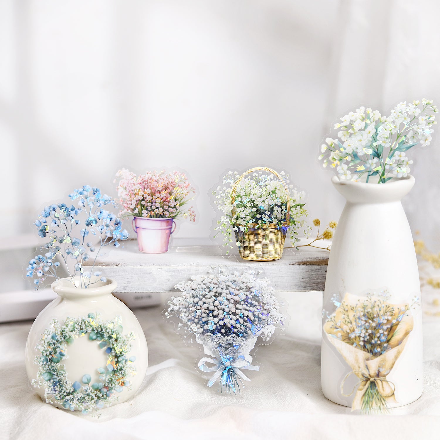 Studded with Stars PET Sticker