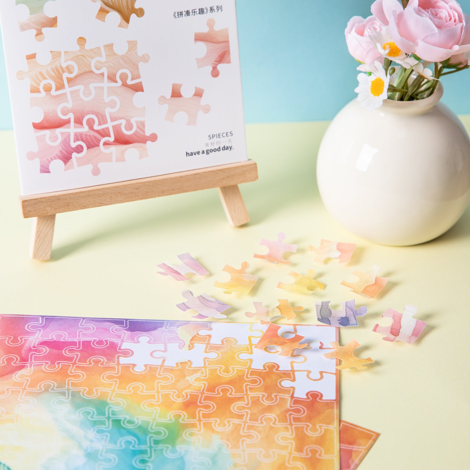 The Fun of Piecing Together Washi Sticker