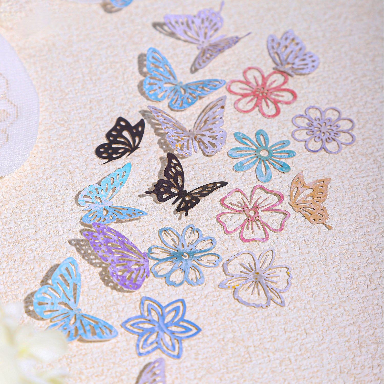 The White Mist is Dancing Scraapbooking Paper