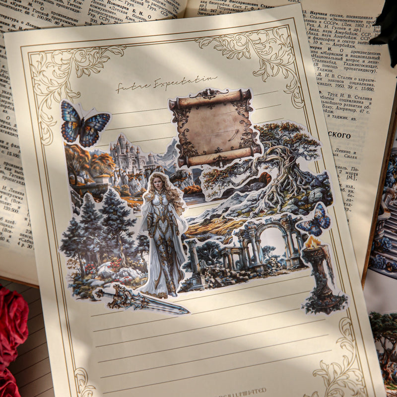 Spring Heartbeat Die-cut Sticker Book