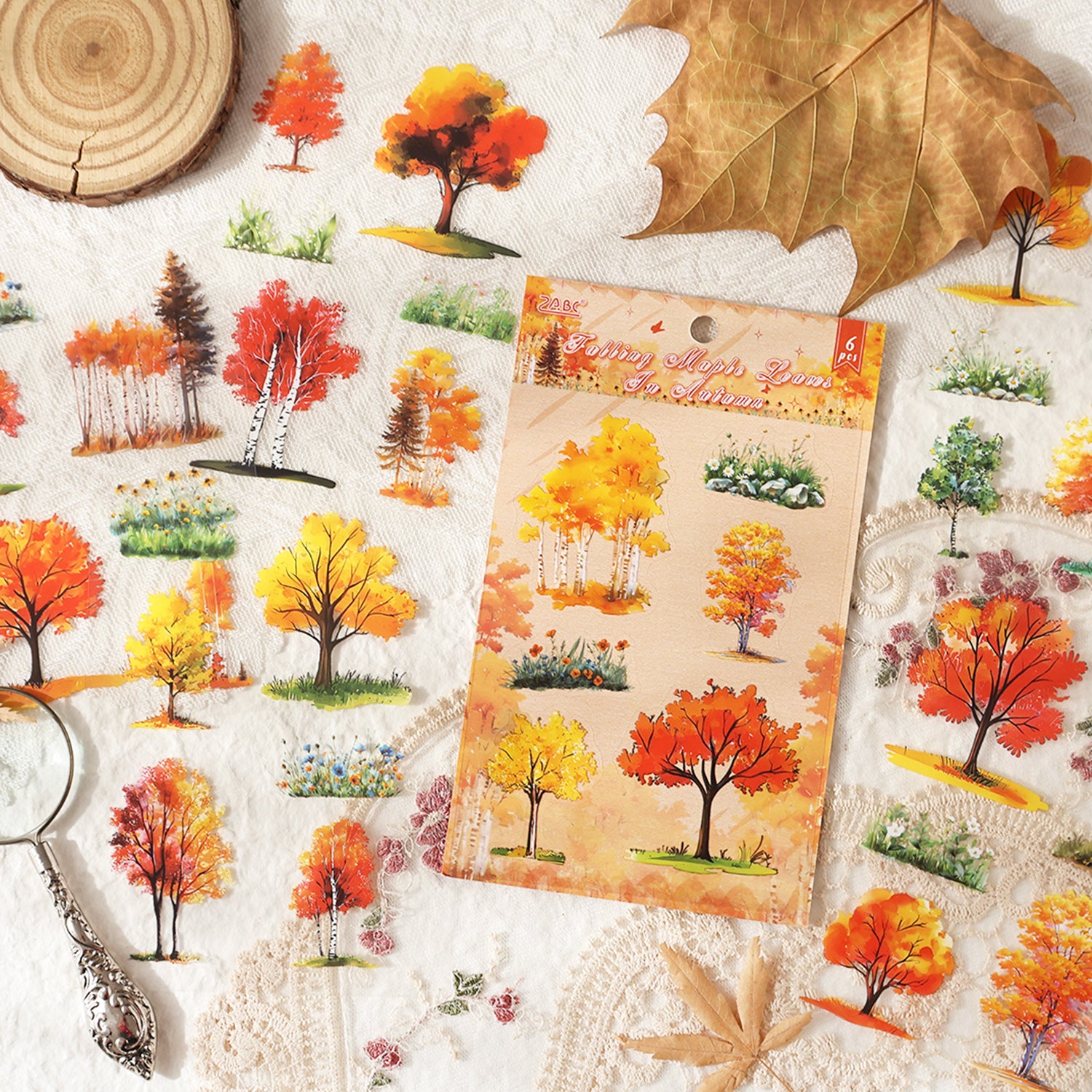 Four Seasons Forest PET Sticker