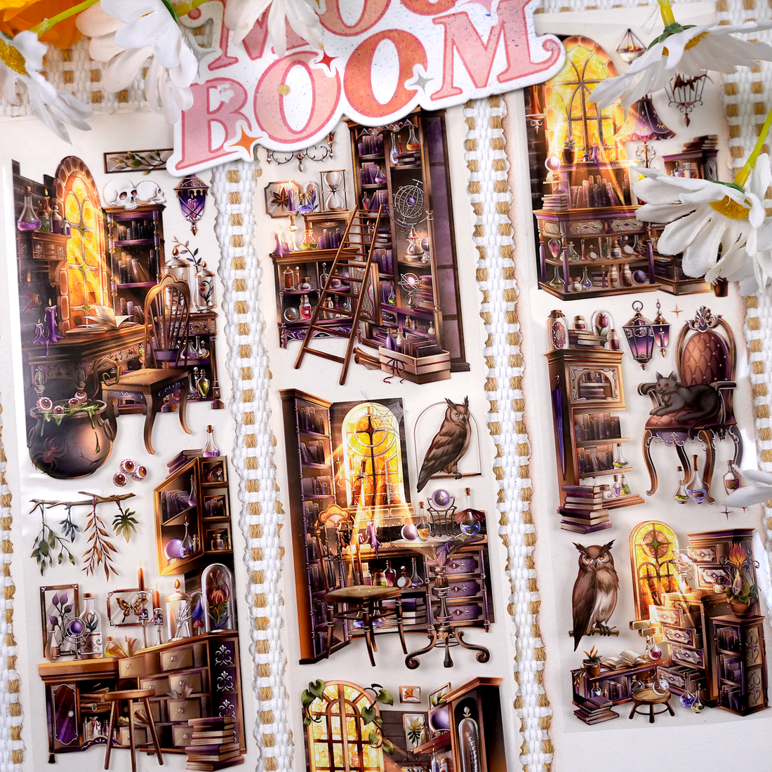 【BOBOYU】Brilliant Collection Pavilion Landscaping Tape