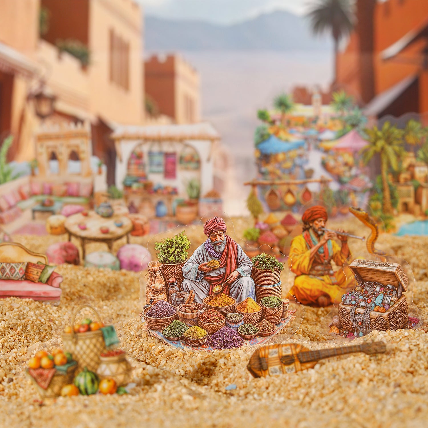 Journey to a Foreign Land PET Sticker