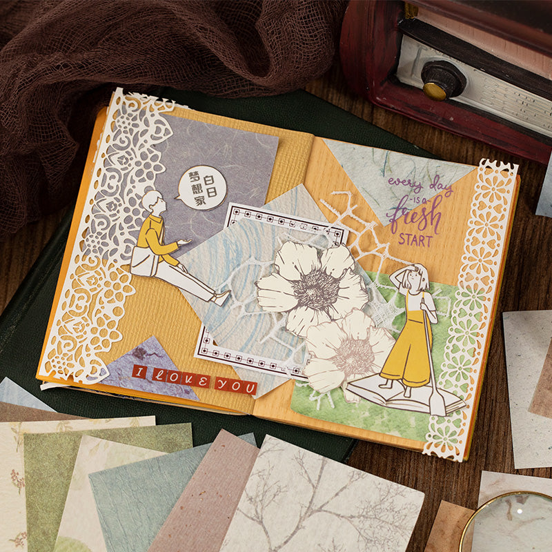 Mixed Material Mini Material Paper