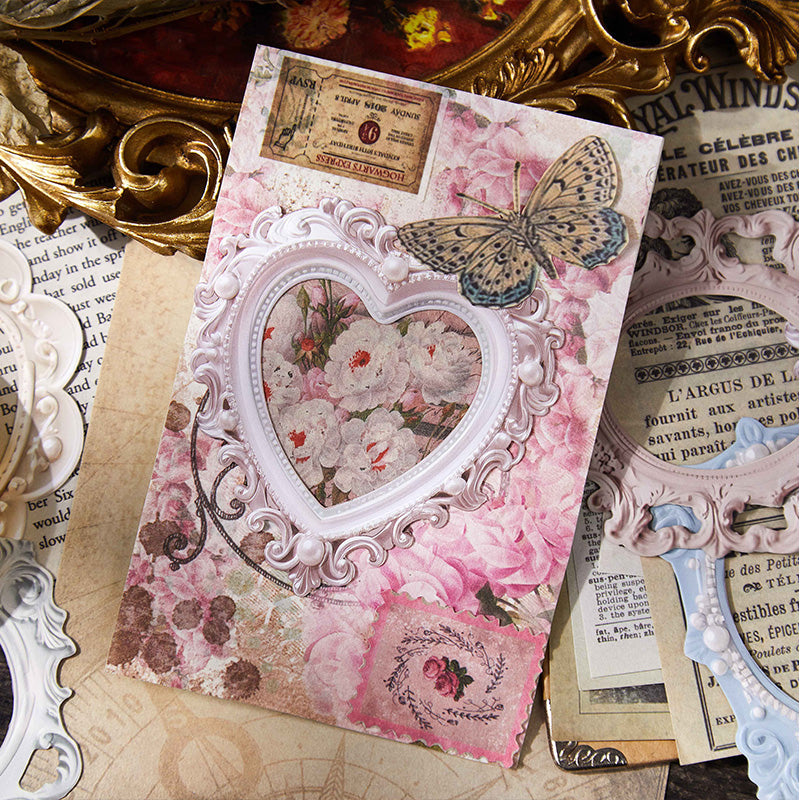 Vintage Frame Scrapbooking Paper