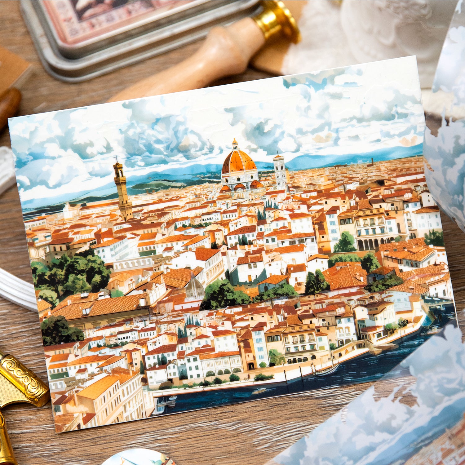 Travel around Europe PET Tape