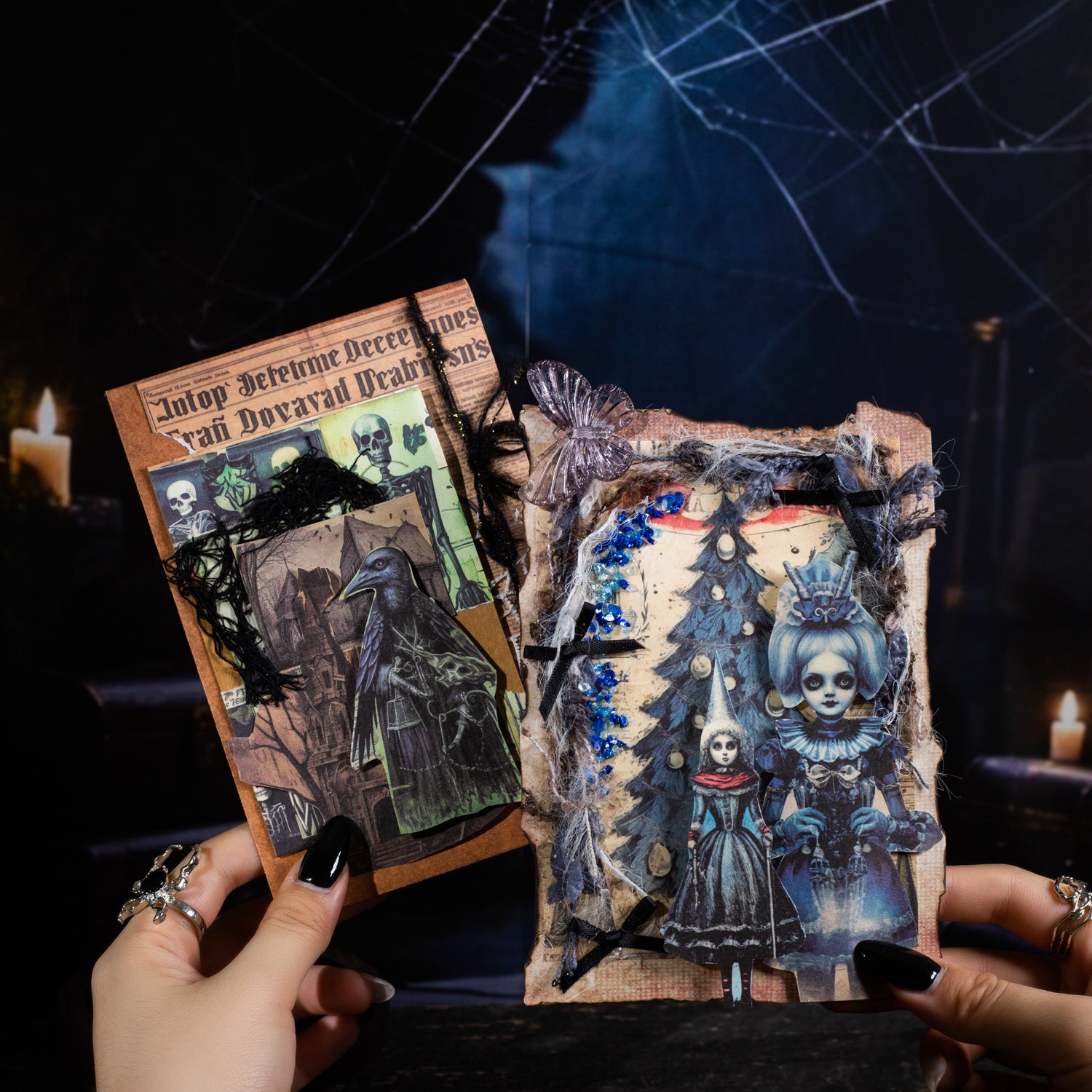 Gothic Weekly Scrapbooking Paper