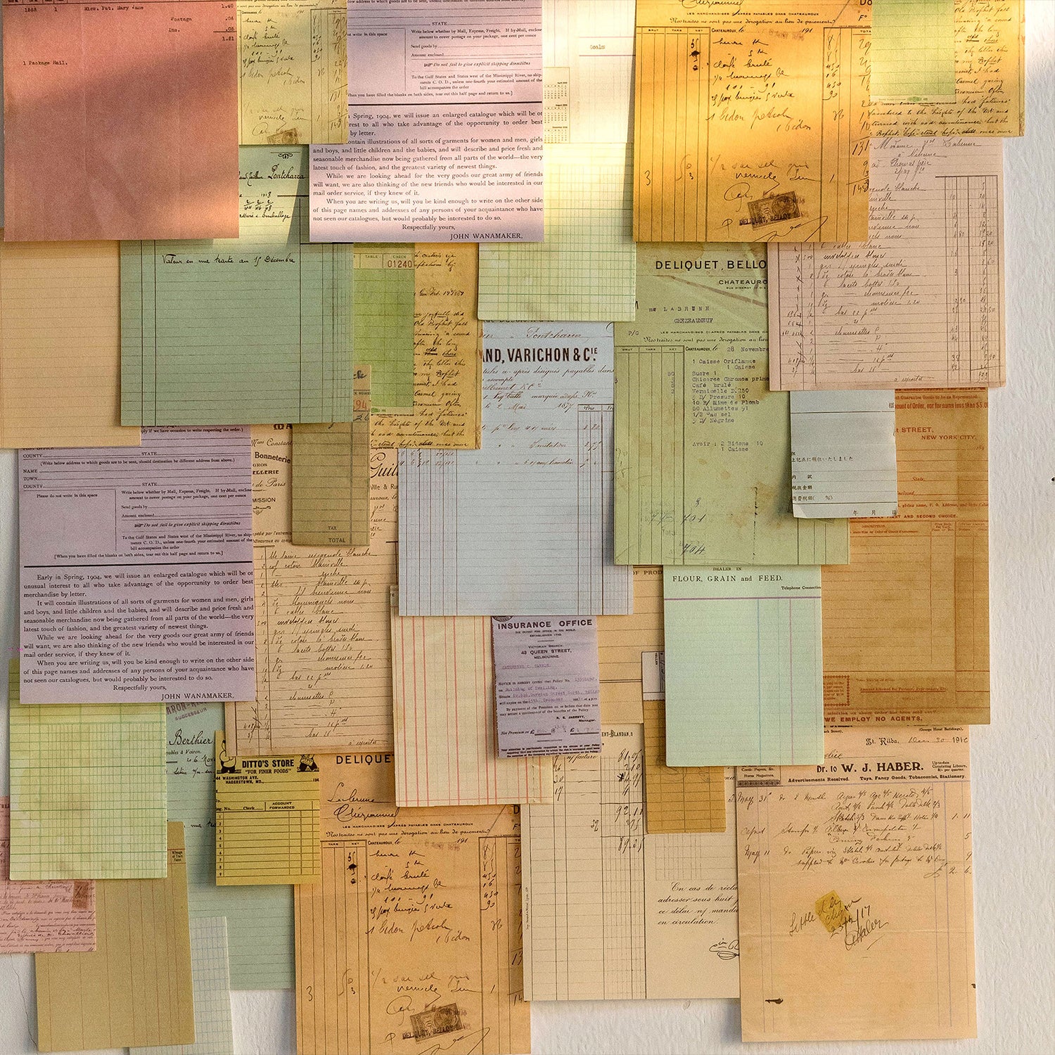 The Memory Delivery Scrapbooking Paper