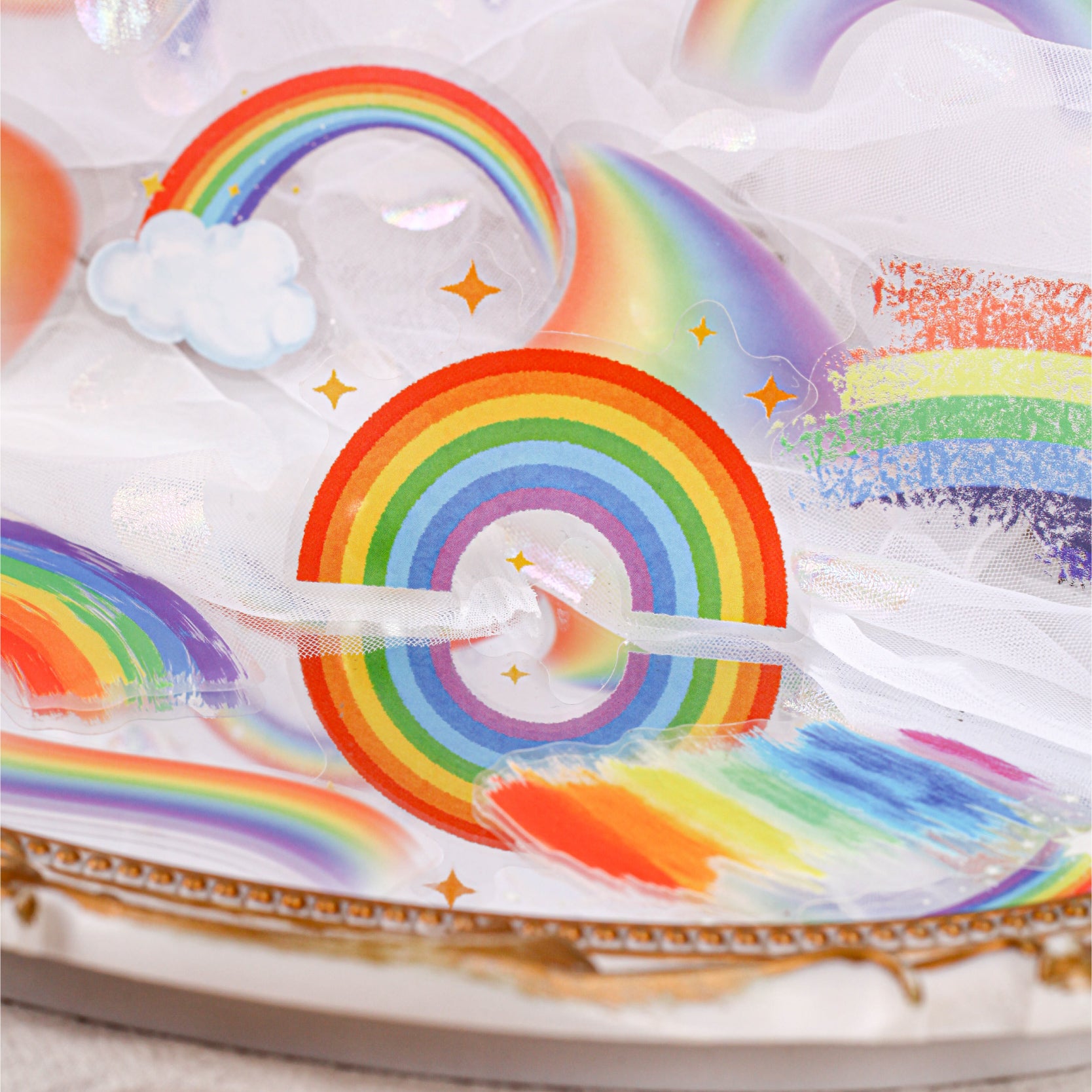 Rainbow PET Sticker