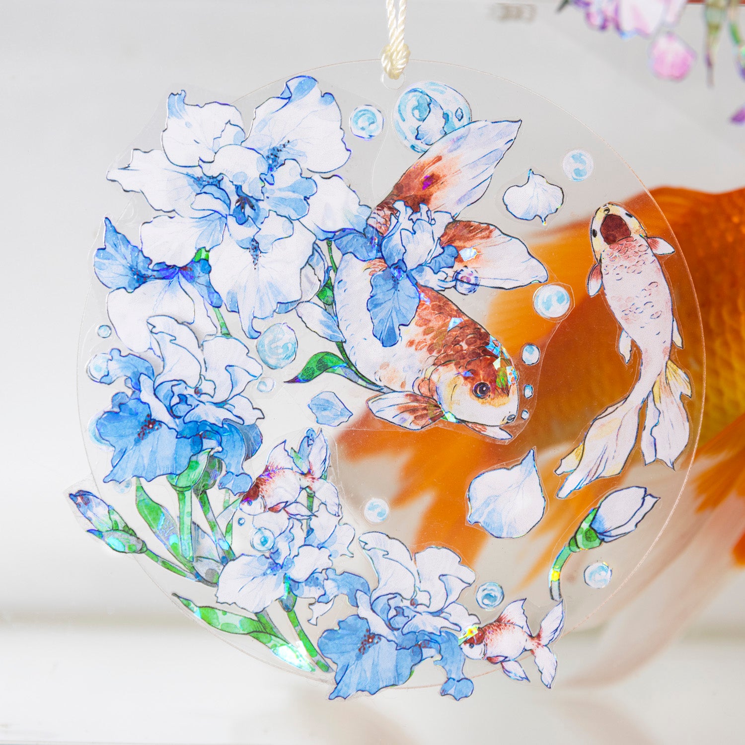 Koi Fish Scrapbook Journal PET Tape