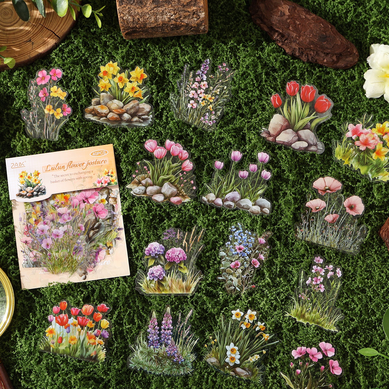 The charm of the years PET Sticker