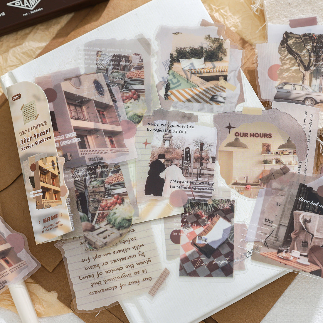 Sunset Afternoon PET Sticker