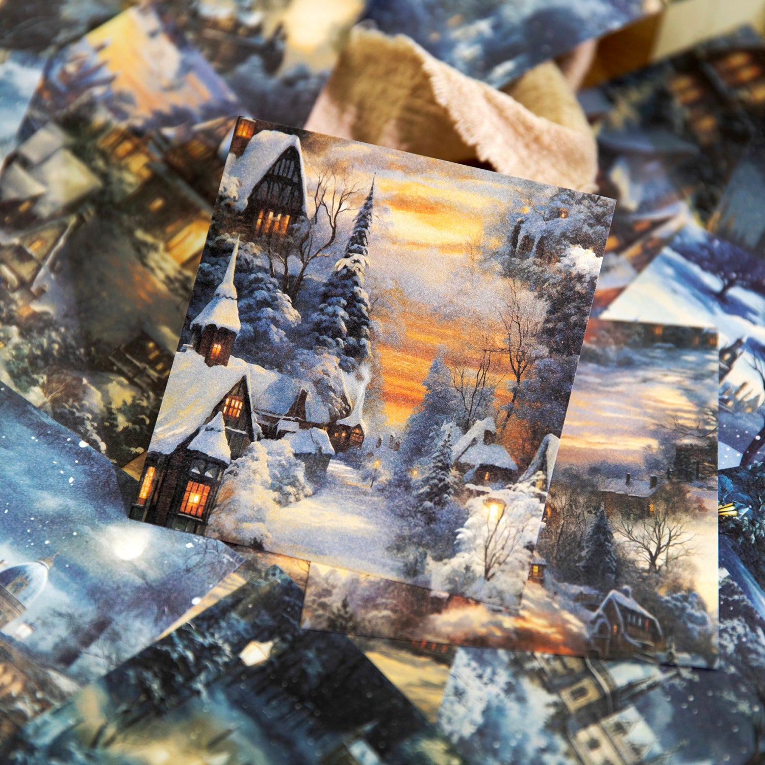 Fantasy of The Past Scrapbook Paper