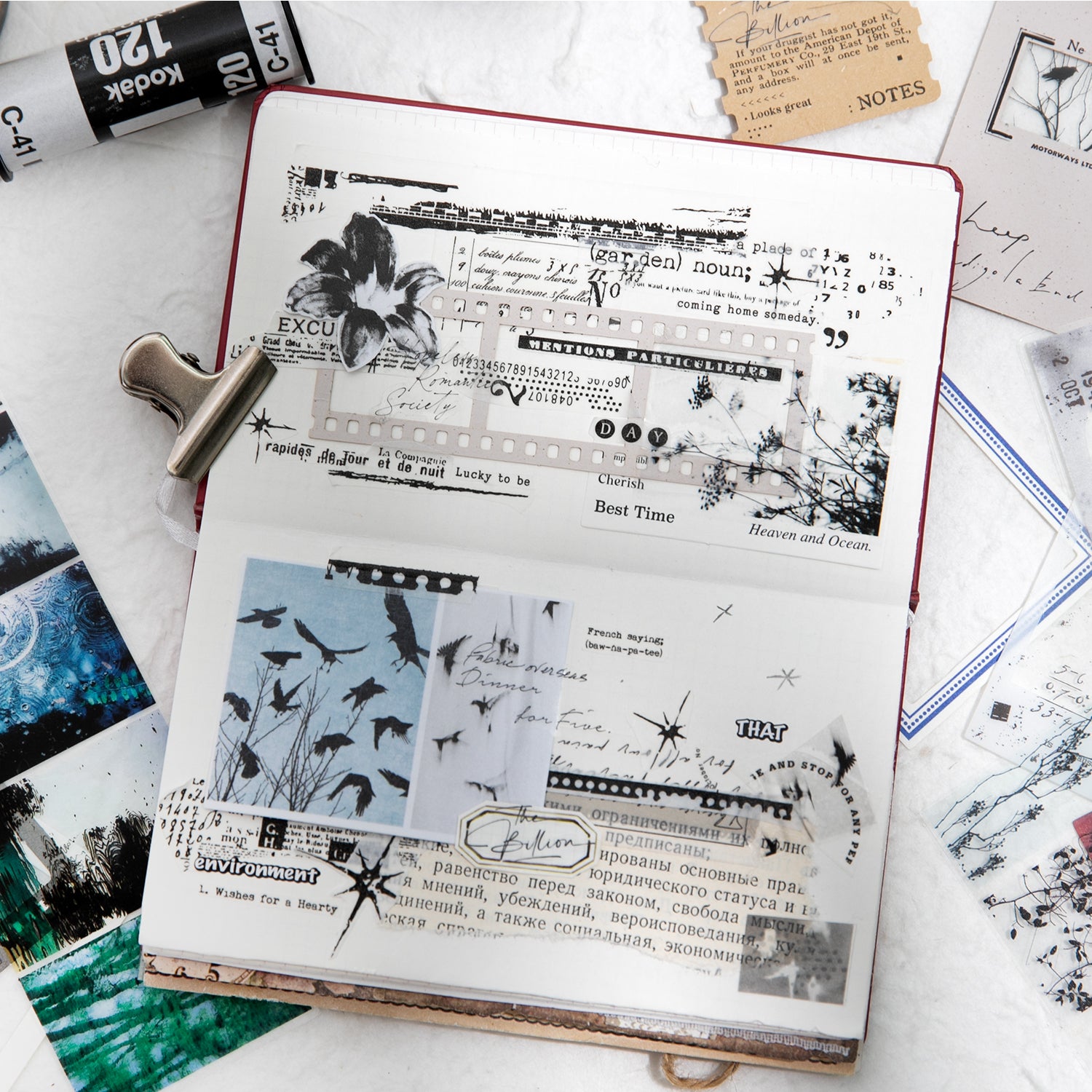 Endless romance Various materials Scrapbooking Paper Packs