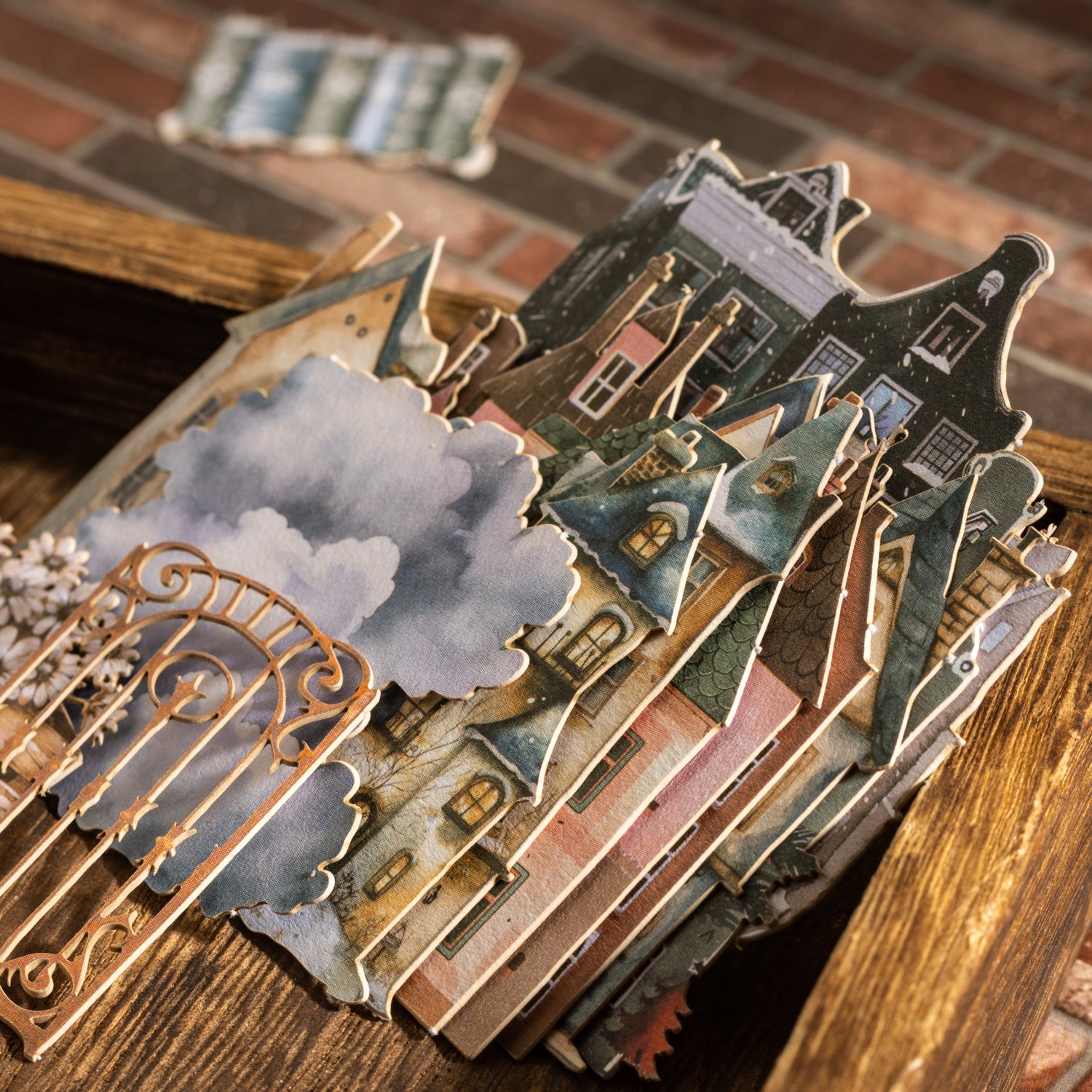 Time Cabin Paper Sticker