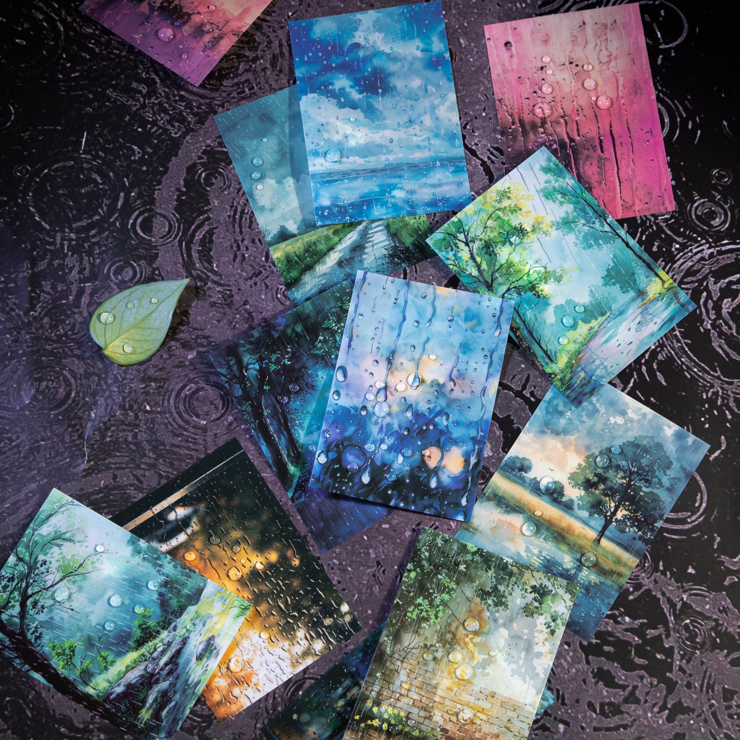 Rainy Day PET Sticker