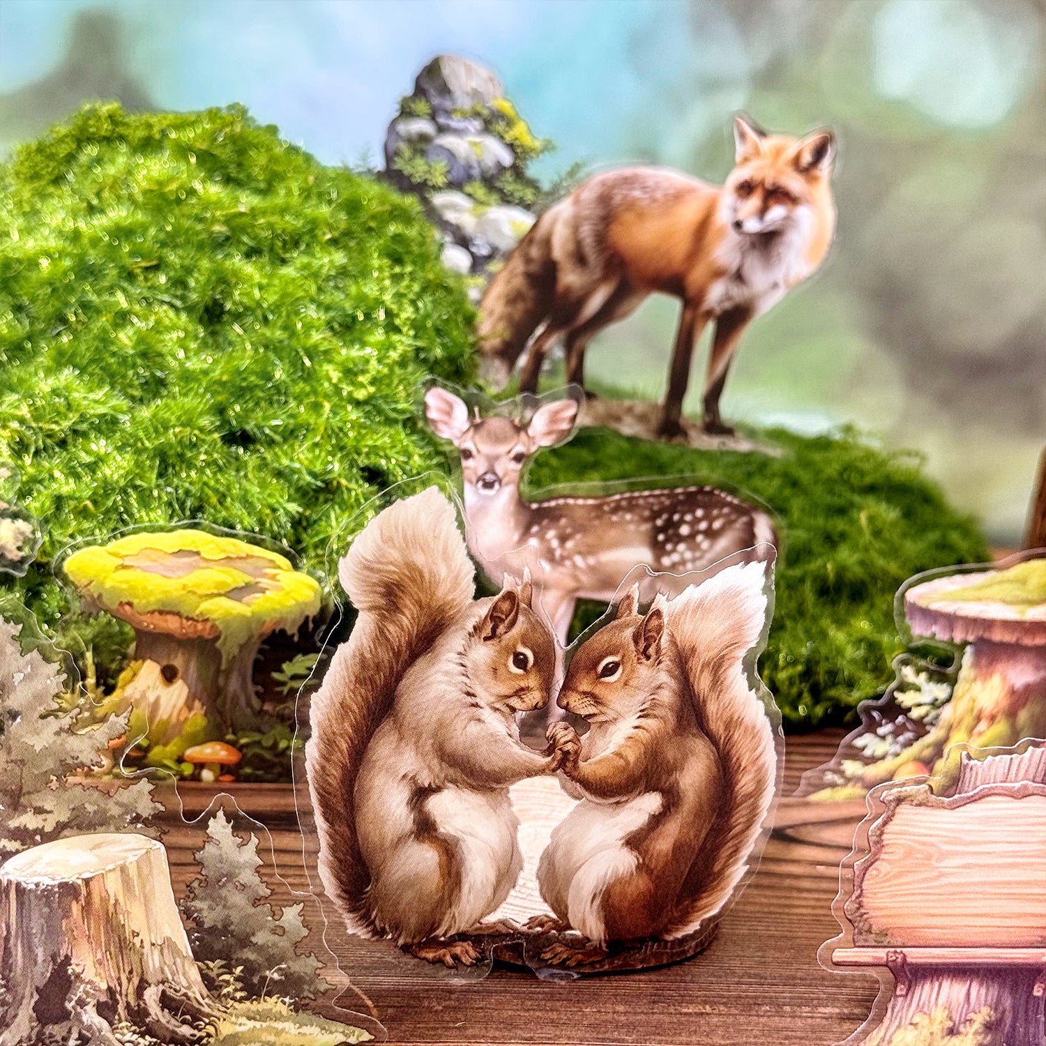 Green Field Series PET Sticker