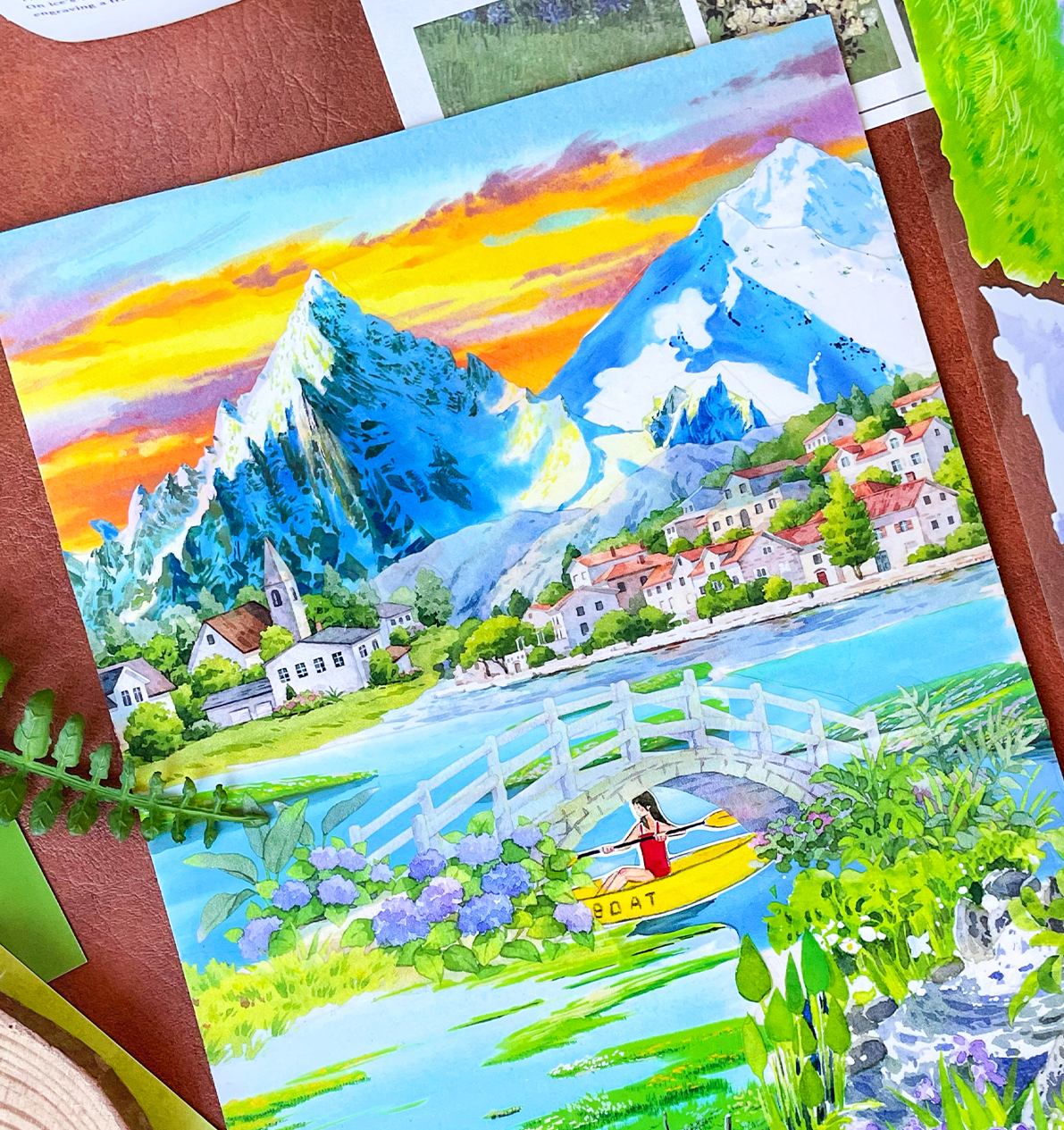 【NEW Studio】Journey to the Snowy Mountains Landscaping Tape